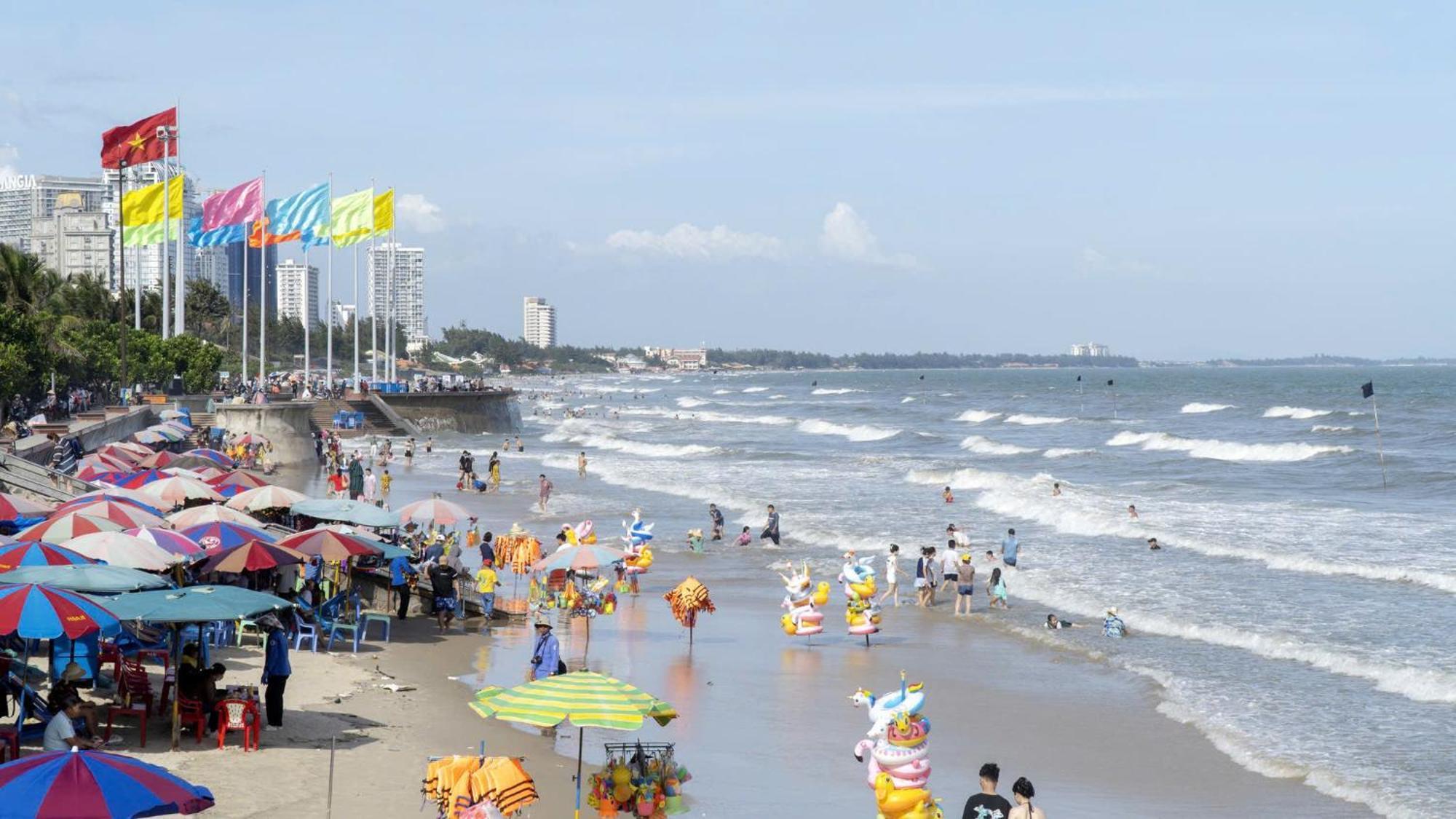 Khach San Ha Dan - Bai Sau Vung Tau Hotel Eksteriør billede