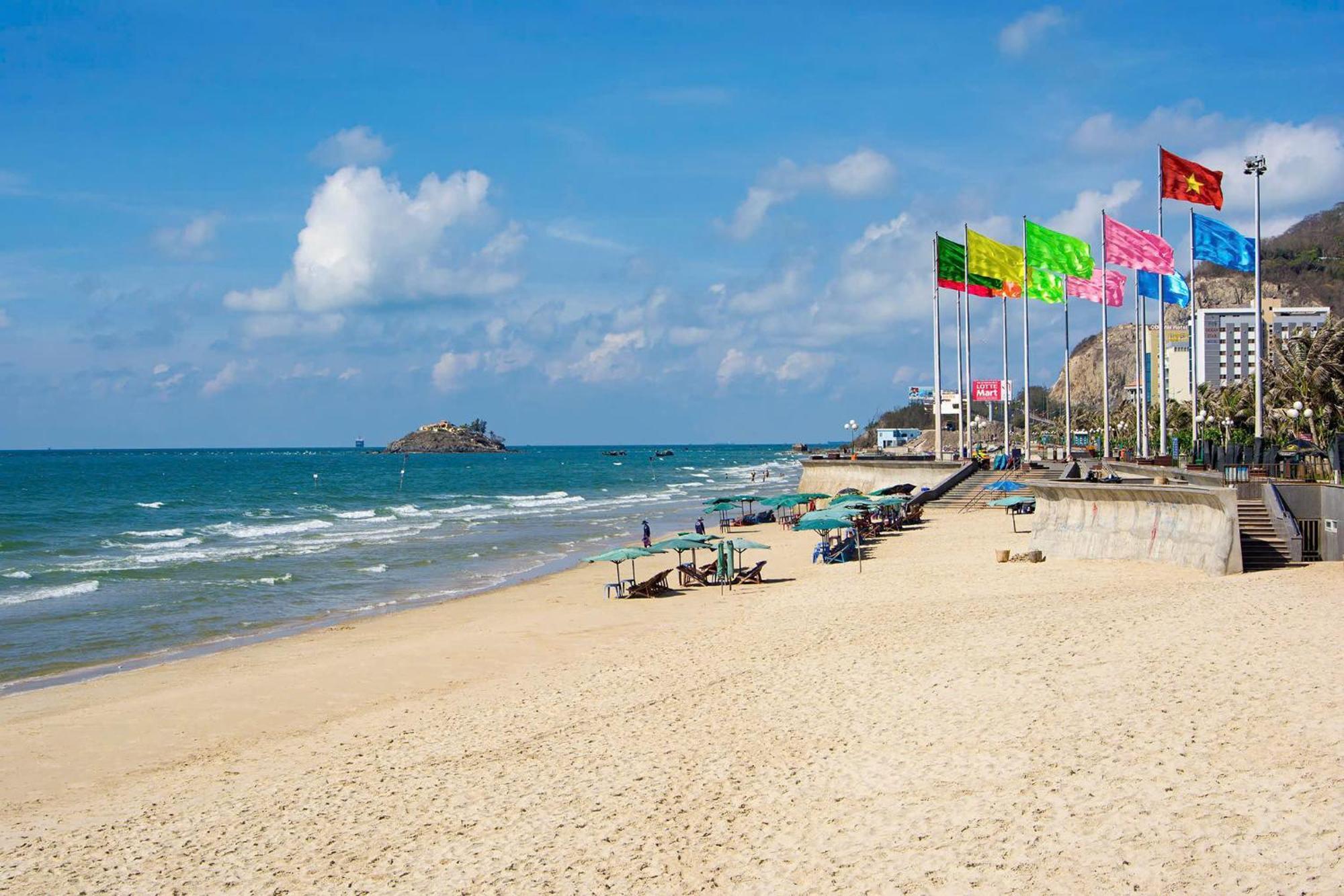 Khach San Ha Dan - Bai Sau Vung Tau Hotel Eksteriør billede